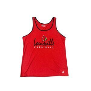 Louisville Cardinals Russell Athletics Men’s XL Tank Top NWT